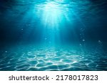 Underwater sea   deep abyss...