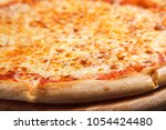 Tasty Sliced Pizza Closeup....