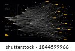 big complex data neural network ... | Shutterstock .eps vector #1844599966