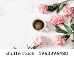 feminine floral composition.... | Shutterstock . vector #1963396480