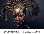 Creative African Mask  Dark...