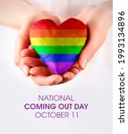 national coming out day stock... | Shutterstock . vector #1993134896