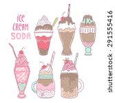 Ice Cream Soda Illustration....