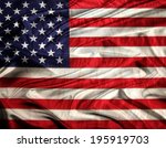 american flag | Shutterstock . vector #195919703