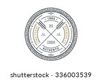 retro beer label. stock vector. | Shutterstock .eps vector #336003539