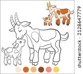 Color Me  Farm Animals. Mother...