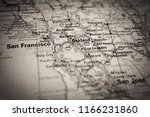 San Francisco on USA map