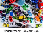 Many Small Toy Cars