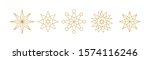set of five stars   geometric... | Shutterstock .eps vector #1574116246
