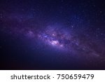 Milky way galaxy with stars and ...