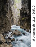 Small photo of Rosenlaui Glacier Gorge, Bernese Alps, Switzerland, Europe