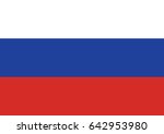 flag of russia vector... | Shutterstock .eps vector #642953980