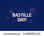 july 14  bastille day... | Shutterstock .eps vector #1448890220