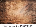 Aged Rustic Wooden Background