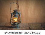 Vintage Kerosene Oil Lantern...
