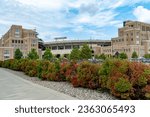 Small photo of Notre Dame, IN, USA - 09.16.2023 - University of Notre Dame Stadium on Gameday