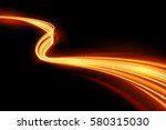 glowing magic light effect and... | Shutterstock .eps vector #580315030