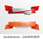 vector graphic design band... | Shutterstock .eps vector #1363092839