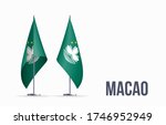 macau flag state symbol... | Shutterstock .eps vector #1746952949