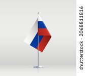 russia flag state symbol... | Shutterstock .eps vector #2068811816