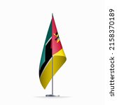 mozambique flag state symbol... | Shutterstock . vector #2158370189