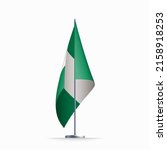 nigeria flag state symbol... | Shutterstock .eps vector #2158918253