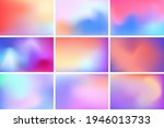 abstract multicolored blurred... | Shutterstock .eps vector #1946013733