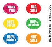 thank you  best offer  100... | Shutterstock . vector #175617080