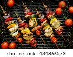 Grilled Vegetable And Meat...