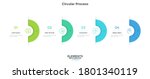 four semi circular elements... | Shutterstock .eps vector #1801340119
