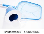 swimming pool service and... | Shutterstock . vector #673004833