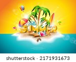 hello summer holiday... | Shutterstock . vector #2171931673