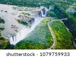 Victoria Falls (Tokaleya Tonga: Mosi-oa-Tunya, "The Smoke that Thunders") is a waterfall in southern Africa on the Zambezi River at the border between Zambia and Zimbabwe.