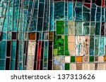 Detail Of A Colorful Window....