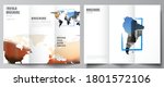 vector layouts of covers design ... | Shutterstock .eps vector #1801572106