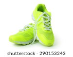 Pair Of Sport Shoes Isolated On ...