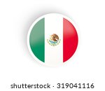 round sticker with flag of... | Shutterstock . vector #319041116