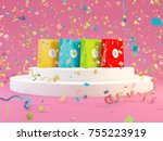 sale and shopping concept.... | Shutterstock . vector #755223919