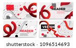 vector new memphis style banner ... | Shutterstock .eps vector #1096514693