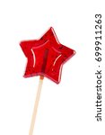 Red Star Shaped Lollipop...