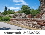 Ruins of roman fortifications...