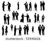 business people | Shutterstock .eps vector #53540626