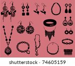 jewelry | Shutterstock .eps vector #74605159