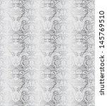 vintage silver seamless pattern ... | Shutterstock .eps vector #145769510