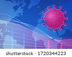 covid 2019 coronavirus world... | Shutterstock .eps vector #1720344223