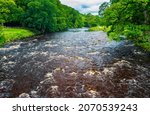 The Strid At Bolton Abbey On...