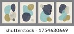 set of minimal posters with... | Shutterstock .eps vector #1754630669