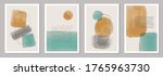 trendy set of abstract creative ... | Shutterstock .eps vector #1765963730