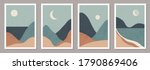 set of trendy minimalist... | Shutterstock .eps vector #1790869406