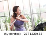Flute classical instrument...